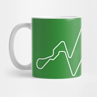 Buddh International Circuit [outline] Mug